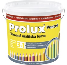 Oteruvzdorná farba na stenu Prolux Pastell svetložltá 1,5 kg-thumb-0