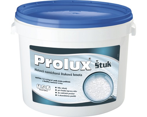 Povrchová stierka Prolux Štuk biela 7 kg + 1 kg zdarma Prolux štuk, hotová zmes v vedre