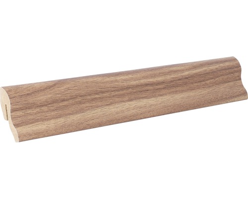 Soklová lišta MDF B552 hruška polabská 22x40x2600 mm Drevená podlahová lišta s drevenou štruktúrou