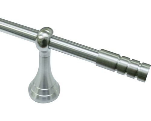 Kovová záclonová tyč s držiakom