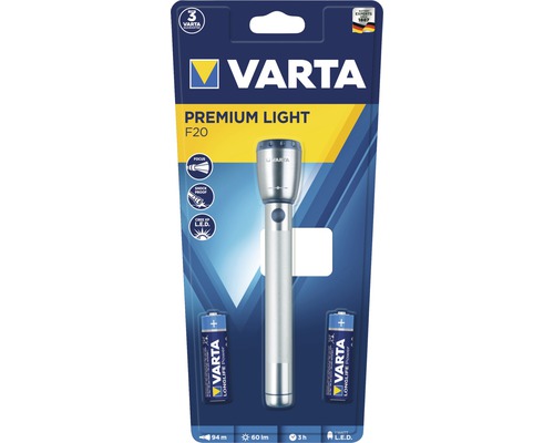 Svietidlo Varta Premium Light F20 s batériami