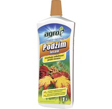 Tekuté hnojivo na jeseň v jednolitrovej fľaši