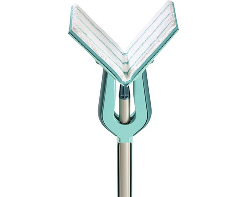 Trojuholníkový mop s teleskopickou tyčou na čistenie rohov a ťažko prístupných miest