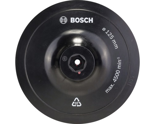 Oporný tanier pre vŕtačky Bosch Ø 125 mm, suchý zips-0