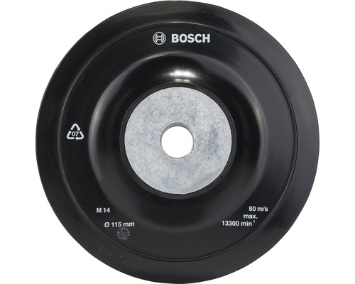 Oporný tanier pre uhlové brúsky Bosch Ø 115 mm, upínací systém-0