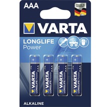 Batéria Varta Longlife Power AAA, balenie 4 kusov