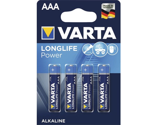 Alkalická batéria Varta LR03 1,5V 4ks
