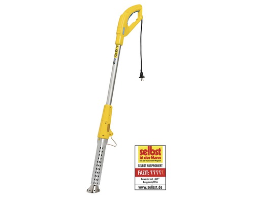 Elektrický likvidátor buriny s pečaťou Selbst ist der Mann