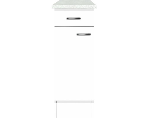Kuchynská skrinka dolná s dvierkami Flex Well Palmaria/Wito šírka 30 cm biela