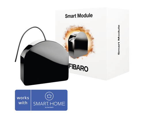 Spínací relé modul Fibaro FGS-214 6,5 A Z-Wave Plus - kompatibilný so SMART HOME by hornbach