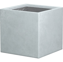 Štvorcový kvetináč z betónu