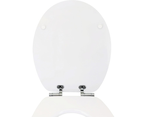 WC sedadlo z plastu s kovovými pántmi