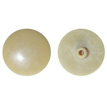 Nábytkový gombík z plastu, okrúhly