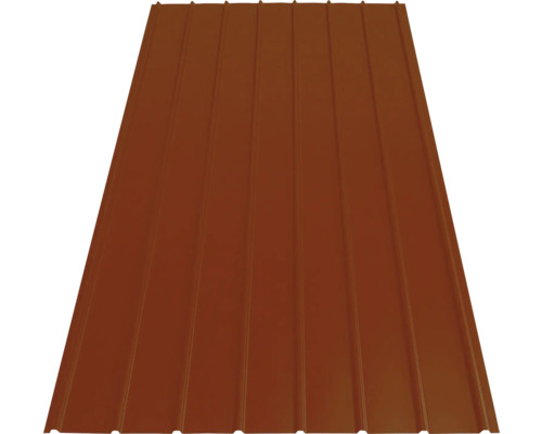 Trapézový plech Precit Roof H12 oxidovaná červená 2500 x 910 x 0,4 mm