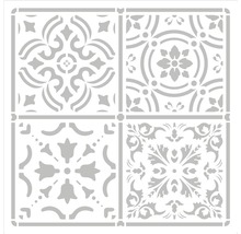 Šablóna ART 30x30 No.2 4x ornamenty