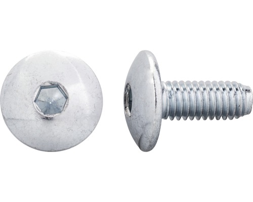 Skrutka s guľatou hlavou a vnútorným šesťhranom