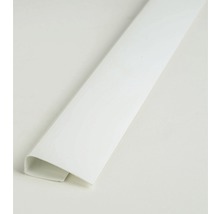 Profil pre plastové palubky začiatočný a koncový 3000 x 35 x 10 mm biely-thumb-0
