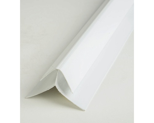 Profil pre plastové palubky rohový vonkajší 3000 x 26 x 26 mm biely