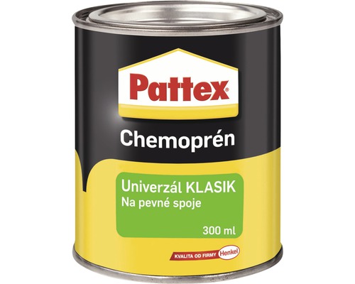 Univerzálne lepidlo Pattex Chemoprén Univerzál 300 ml Pattex Chemoprén univerzálne lepidlo, 300 ml dóza
