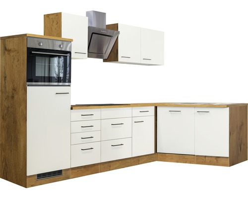 Kompletná kuchyňa so vstavanou rúrou, digestorom, nástennými skrinkami a zásuvkami