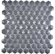 Mozaiková dlaždica s geometrickým vzorom