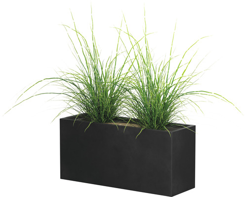 Obdĺžnikový kvetináč s výsadbou