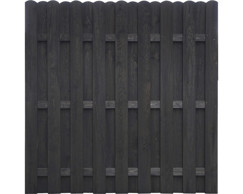 Drevený plot Dieter 180x180 cm antracit-0