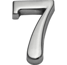 Domové číslo "7" nikel matný 10 cm-thumb-0