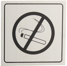 Piktogram "Zákaz fajčenia" 80x80 mm