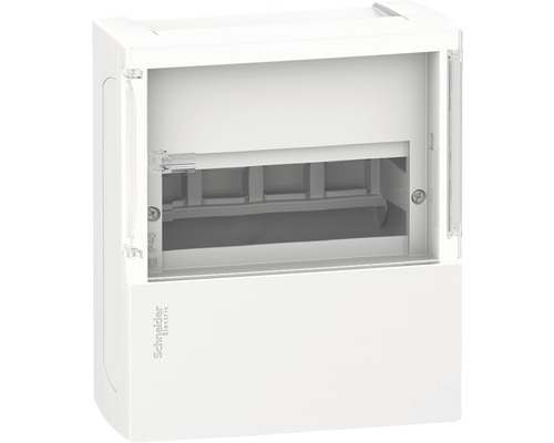 Rozvodná skriňa Schneider Electric MIP12108S Mini Pragma jednoradová 8 modulov Prázdne puzdro pre inštaláciu modulárnych prístrojov