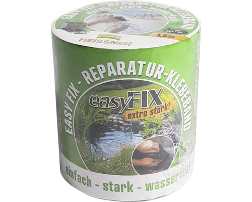 Opravná samolepiaca páska Heissner easy FIX 150 x 10 cm čierna Heissner Easy Fix opravná lepiaca páska rolka
