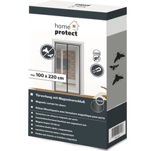 Sieťka proti hmyzu s magnetickým rámom dverný Home Protect antracit 100 x 220 cm
