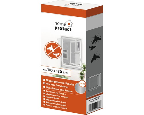 Sieť proti hmyzu Home Protect do okien, maximálny rozmer 110 x 130 cm