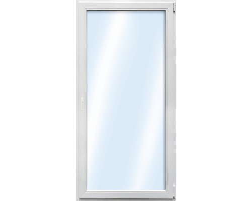 Balkónové dvere plastové jednokrídlové RC2 VSG ARON Basic biele 700 x 2050 mm DIN pravé