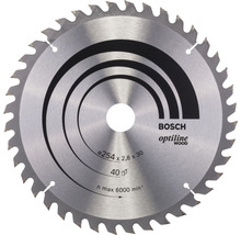 Pilový kotouč Bosch Optiline Wood 254x30x2,8 mm, Z40