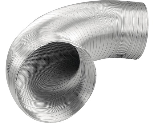 Ohybná hliníková ventilačná hadica s ohybom