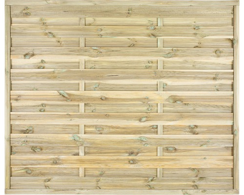 Drevený plot Ancona 180x150 cm prírodný impregnovaný-0