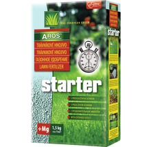 Balenie Aros Starter hnojiva na trávnik 1,5 kg