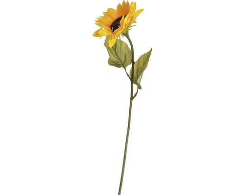 Umelá kvetina slnečnica 68 cm žltá
