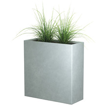 Obdĺžnikový kvetináč s osadením