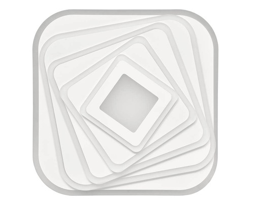 Dekoratívne nástenné svietidlo so štvorcovým dizajnom