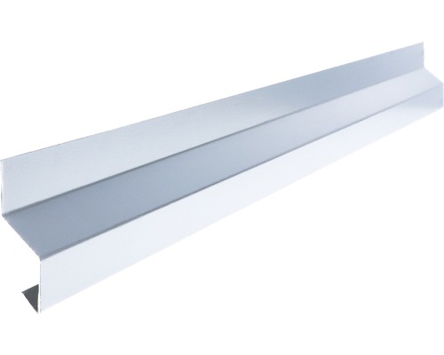 Odkvapový profil na stenu Precit Roof Smart zinok 90 mm 2 m Kovový uholník