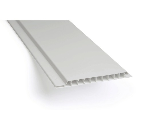 Plastové palubky vonkajšie 3000 x 100 x 10 mm biele balenie 10 ks Plastový panel pre interiér