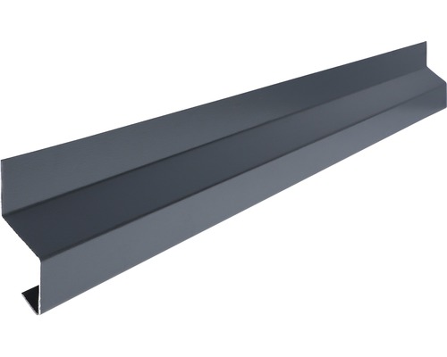 Odkvapový profil Precit Roof Smart antracitová sivá 90 mm 2 m Profilová lišta z kovu
