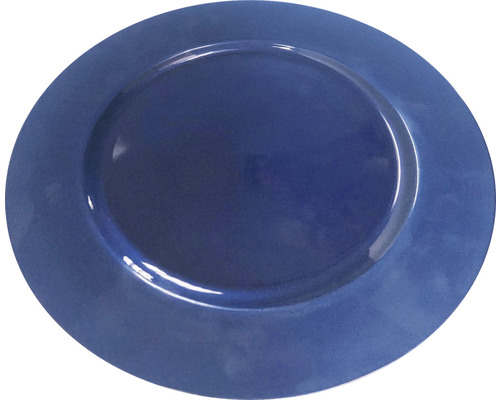 Modrý jedálenský tanier