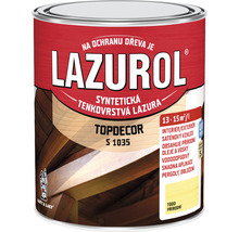 Lazúra na drevo Lazurol Topdecor S1035 T00 prírodný 0,75 l-thumb-0
