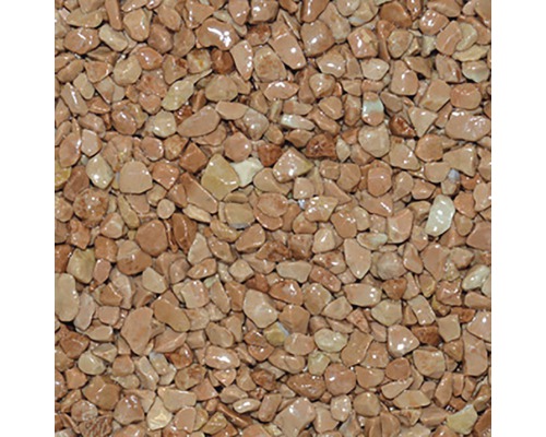 Dekoratívny materiál Kameň Den Braven 3 - 6 mm balenie 25 kg červená Detailný pohľad na okrasný štrk