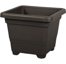 Štvorcový kvetináč z plastu