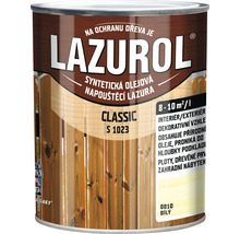 Lazúra na drevo Lazurol Classic S1023 biela 0,75 l-thumb-0