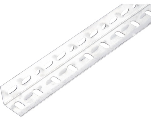 L profil Conceptor perforovaný pozinkovaný 25x25x1 mm, 1m Dierovaný uholník z kovu